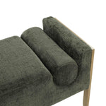 TOV Furniture Ines Textured Velvet Bench