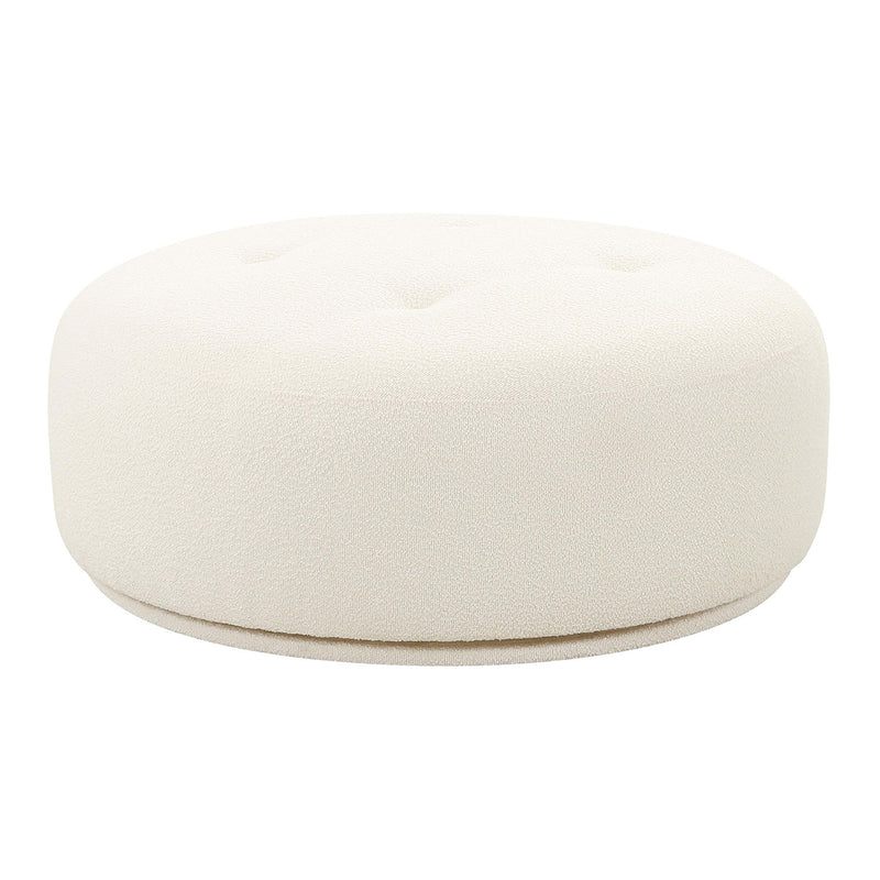 TOV Furniture Fickle Swivel Ottoman