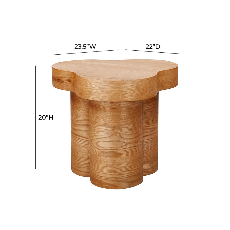 TOV Furniture Dora Oak Side Table