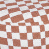 TOV Claire Checkered Boucle Stool