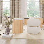 TOV Furniture Sagano Tiered Storage Ottoman