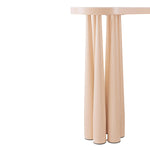 TOV Furniture Titan Peach Rose Glossy Console Table