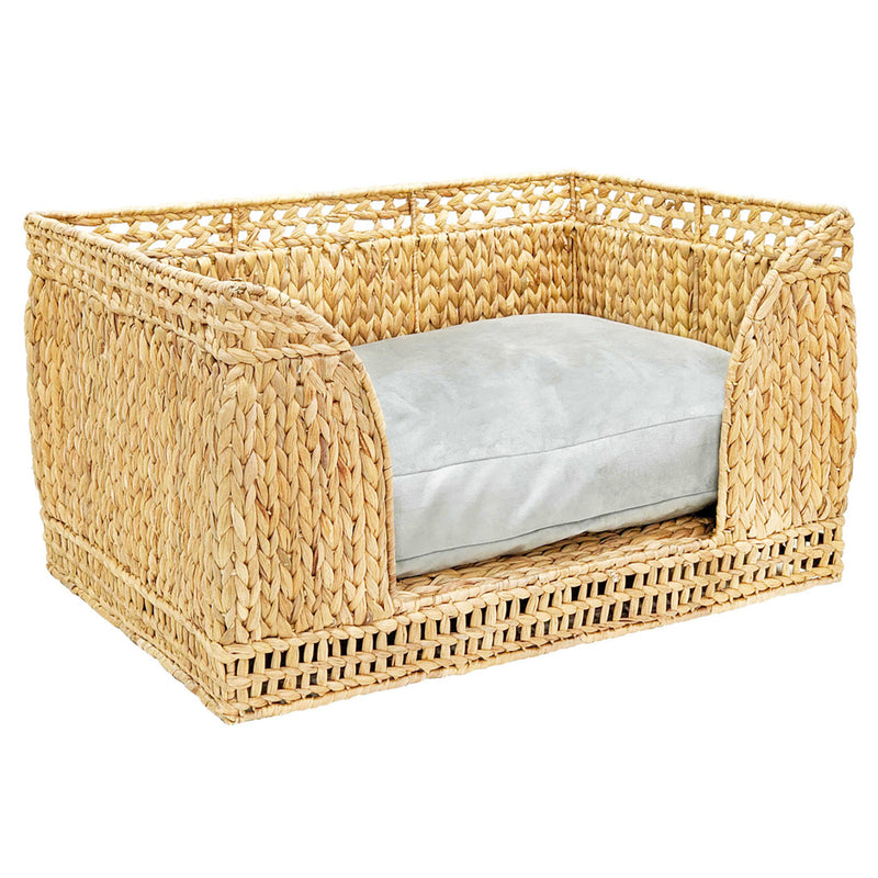 TOV Furniture Milou Natural Rattan Small Pet Bed