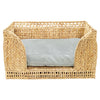 TOV Furniture Milou Natural Rattan Small Pet Bed