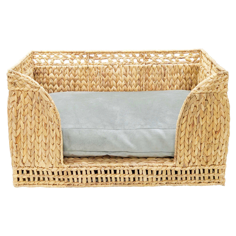 TOV Furniture Milou Natural Rattan Small Pet Bed