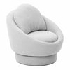 TOV Sammy Boucle Swivel Lounge Chair