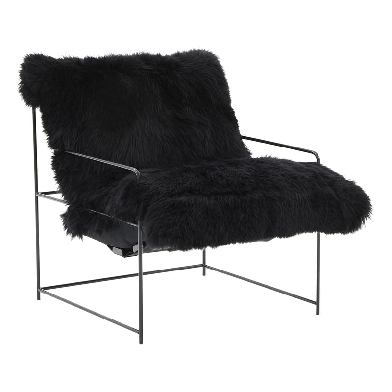 TOV Furniture Kimi Genuine Sheepskin Chair