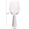 TOV Furniture Rose Wine Glass Set of 4