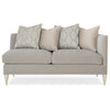 Caracole Fret Knot Loveseat