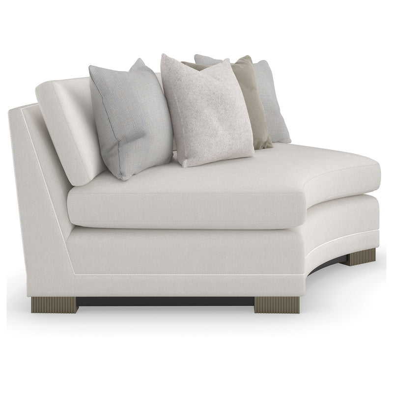 Caracole Deep Retreat Curve Sectional Chair