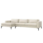 Interlude Home Izzy Left Chaise Sectional Sofa