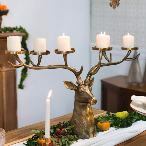 Stag Deer Candleholder