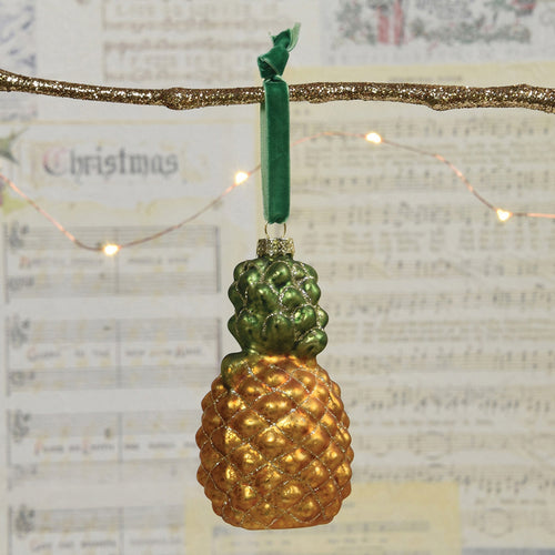 Pineapple Ornament Set of 3