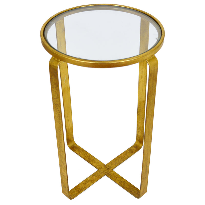 Andie Small Gold Side Table