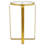 Andie Small Gold Side Table