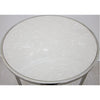 Round Stone Side Table