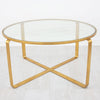 Round Glass Coffee Table