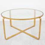 Round Glass Coffee Table