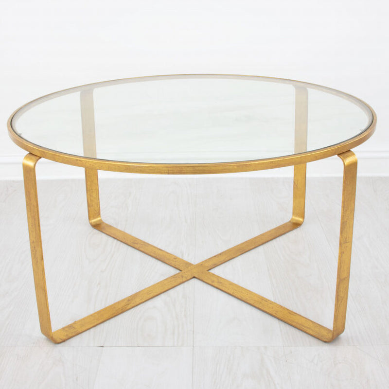 Round Glass Coffee Table