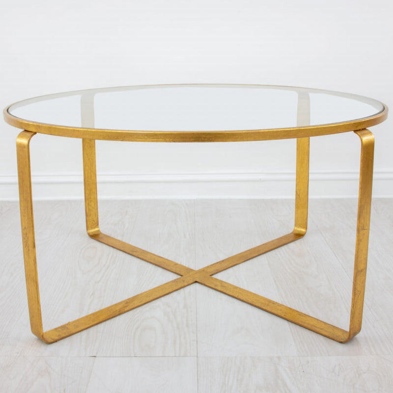 Round Glass Coffee Table