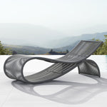 Azzurro Living Wave Outdoor Chaise Lounge