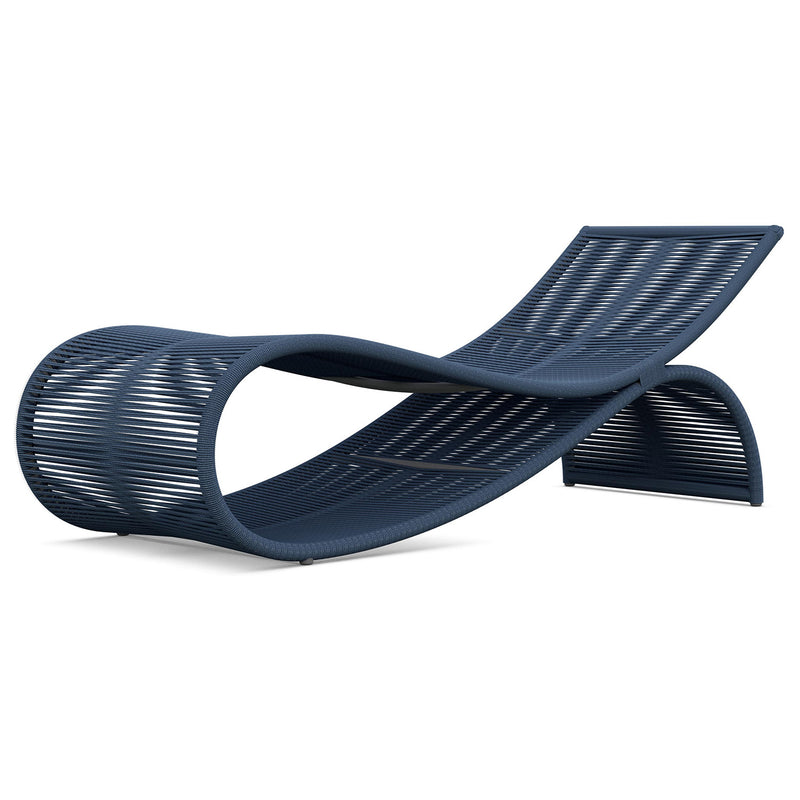 Azzurro Living Wave Outdoor Chaise Lounge