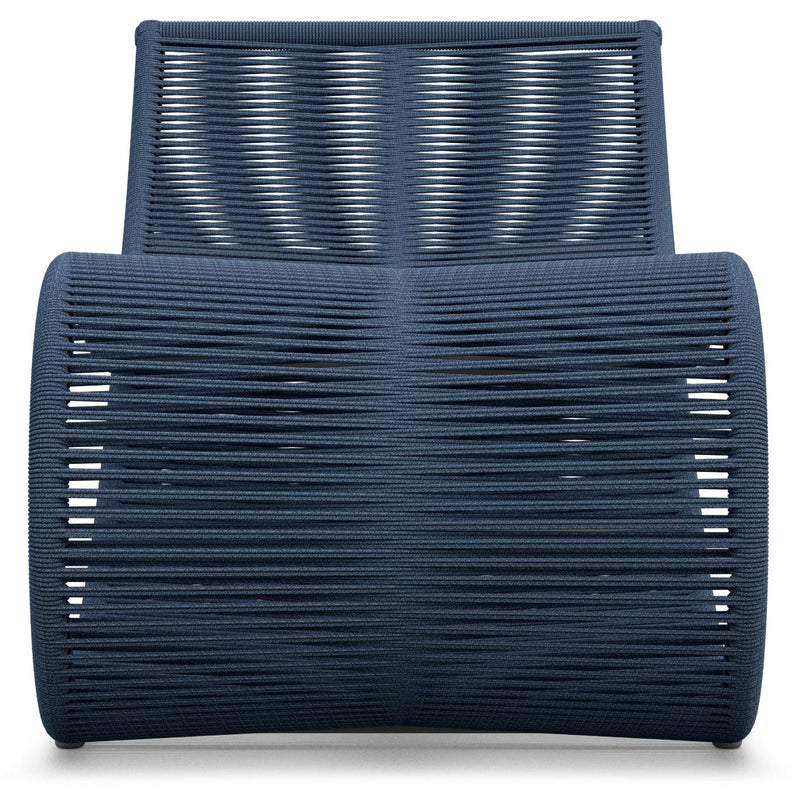 Azzurro Living Wave Outdoor Chaise Lounge