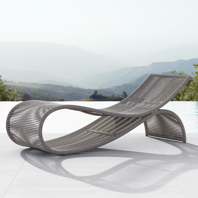 Azzurro Living Wave Outdoor Chaise Lounge