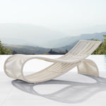 Azzurro Living Wave Outdoor Chaise Lounge