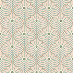 Mitchell Black Moroccan Peacock Wallpaper