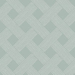 Mitchell Black Lattice Weave Wallpaper