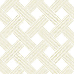 Mitchell Black Lattice Weave Wallpaper