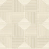 Mitchell Black Woven Basket Wallpaper