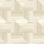 Mitchell Black Woven Basket Wallpaper