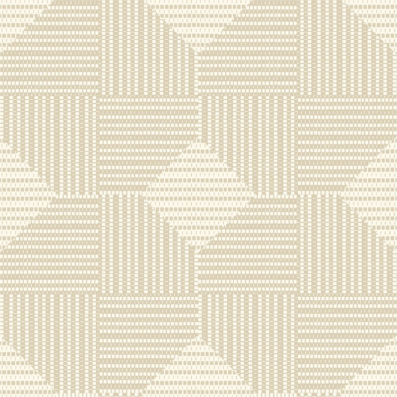 Mitchell Black Woven Basket Wallpaper