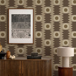 Mitchell Black Drystone Wallpaper