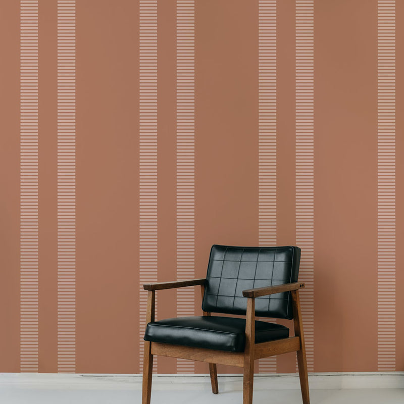 Mitchell Black Colonnade Wallpaper