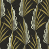 Mitchell Black Areca Palm Wallpaper