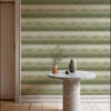 Mitchell Black Cabana Stripe Wallpaper