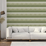 Mitchell Black Cabana Stripe Wallpaper