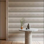 Mitchell Black Cabana Stripe Wallpaper