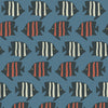 Mitchell Black Coastal Fish Wallpaper