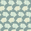 Mitchell Black Coastal Fish Wallpaper