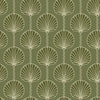 Mitchell Black Deco Lily Wallpaper