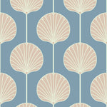 Mitchell Black Deco Lily Large Wallpaper