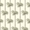 Mitchell Black Retro Tiki Palm Trees Wallpaper