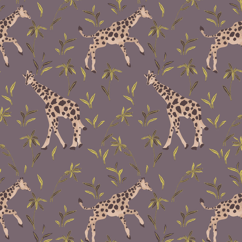 Mitchell Black x Blessed Little Bungalow Gentle Giraffe Wallpaper