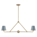 Crystorama Xavier 2-Light Linear Chandelier