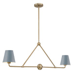 Crystorama Xavier 2-Light Linear Chandelier