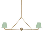 Crystorama Xavier 2-Light Linear Chandelier